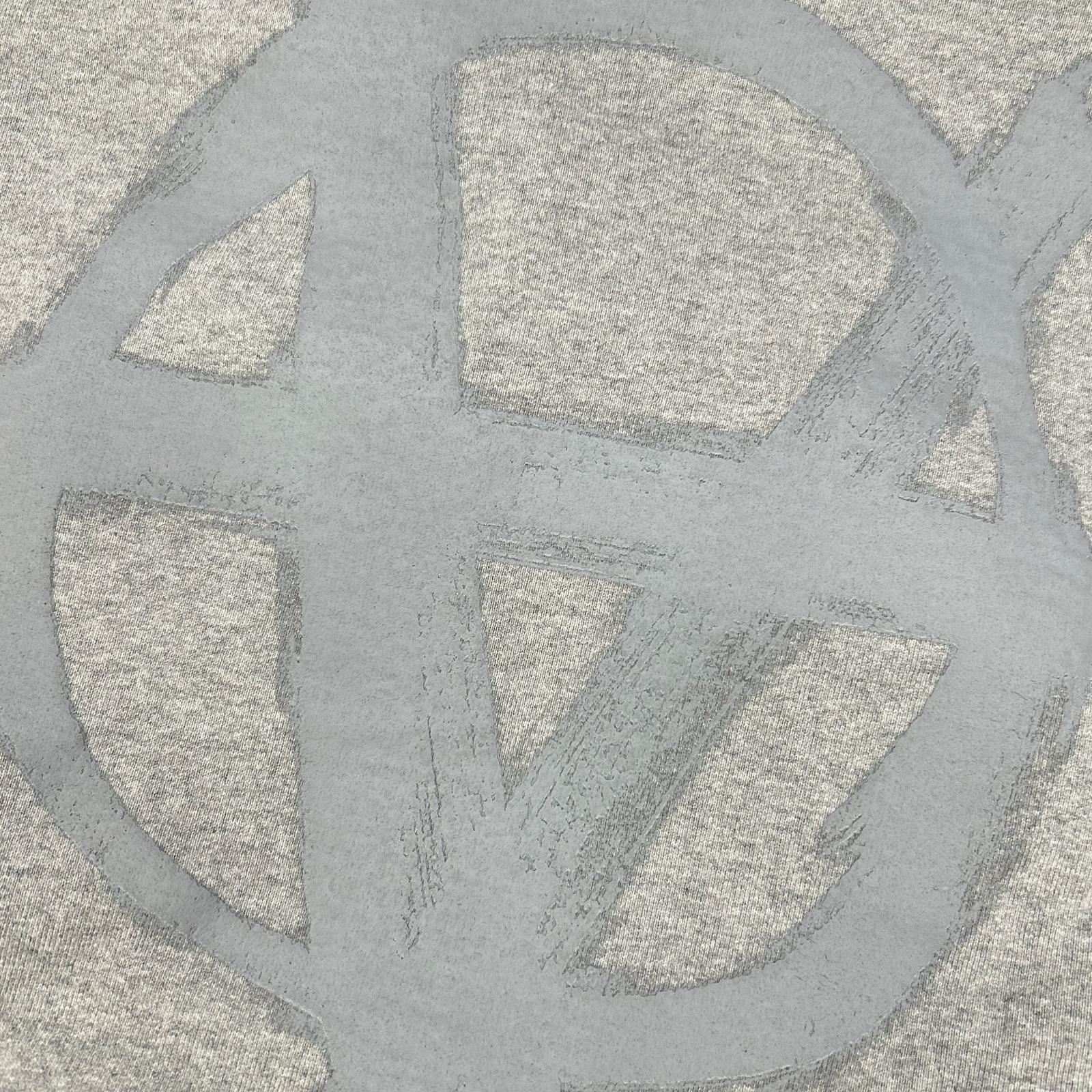VETEMENTS ヴェトモン 22AW グレー DOUBLE ANARCHY LOGO トップス