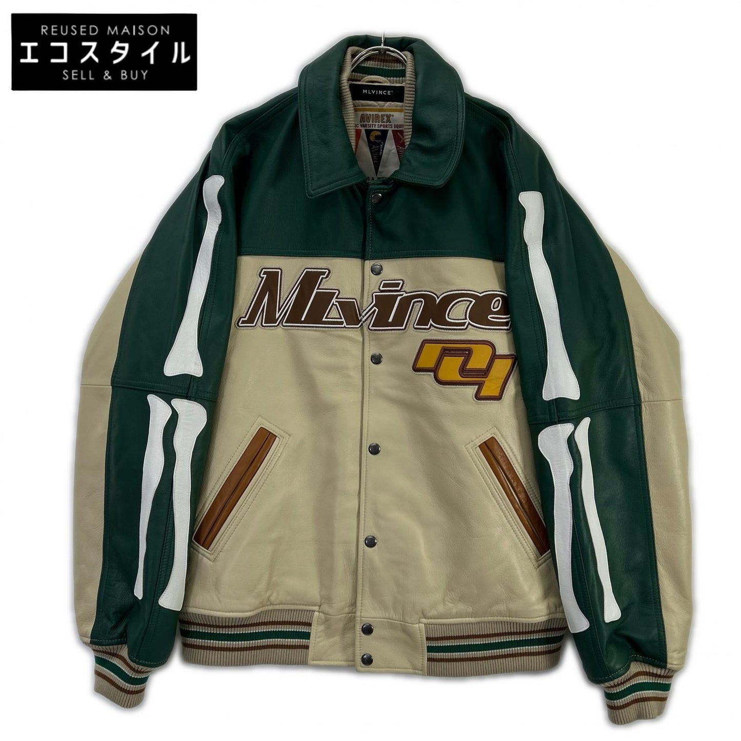AVIREX アヴィレックス 783ー3250095 MLVINCE LEATHER JACKET レザージャケット ジャケット