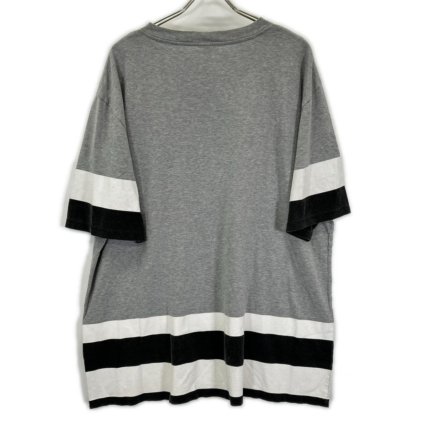 CELINE セリーヌ 2X41F671Q グレー コットン プリントTシャツ
