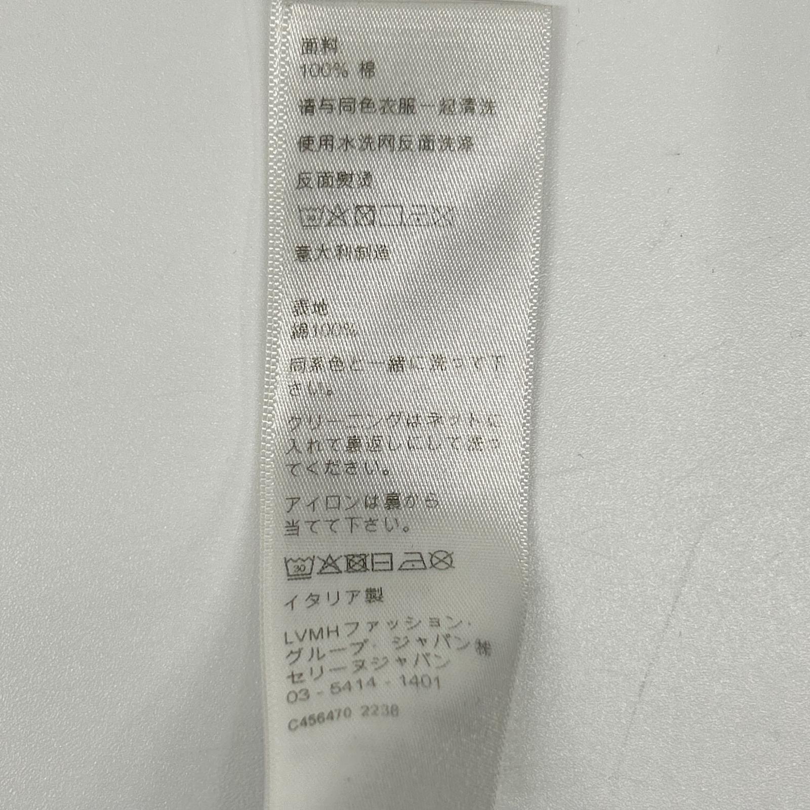 CELINE セリーヌ 2X41F671Q グレー コットン プリントTシャツ トップス