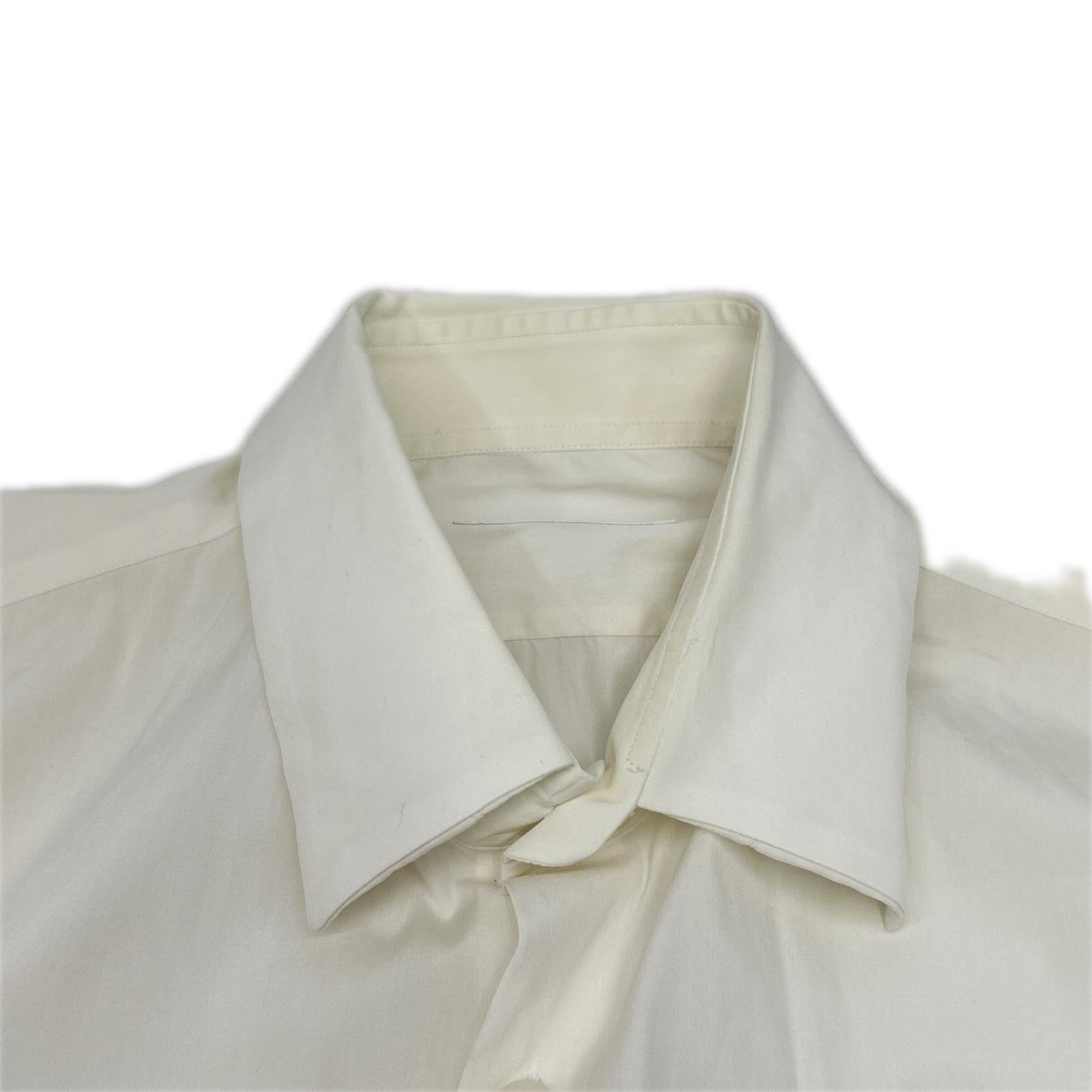 PRADA プラダ 2014 White Dress Shirt Tops