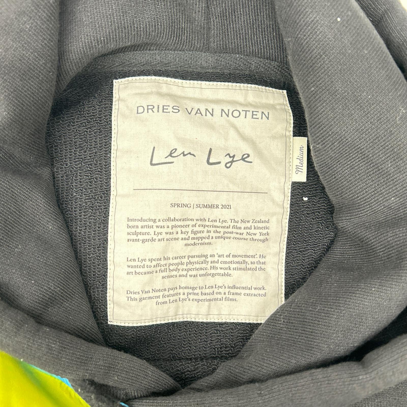 DRIES VAN NOTEN ドリスヴァンノッテン ｘLEN LYE レンライ【国内正規】サーモグラフィック プルオーバー パーカー トップス