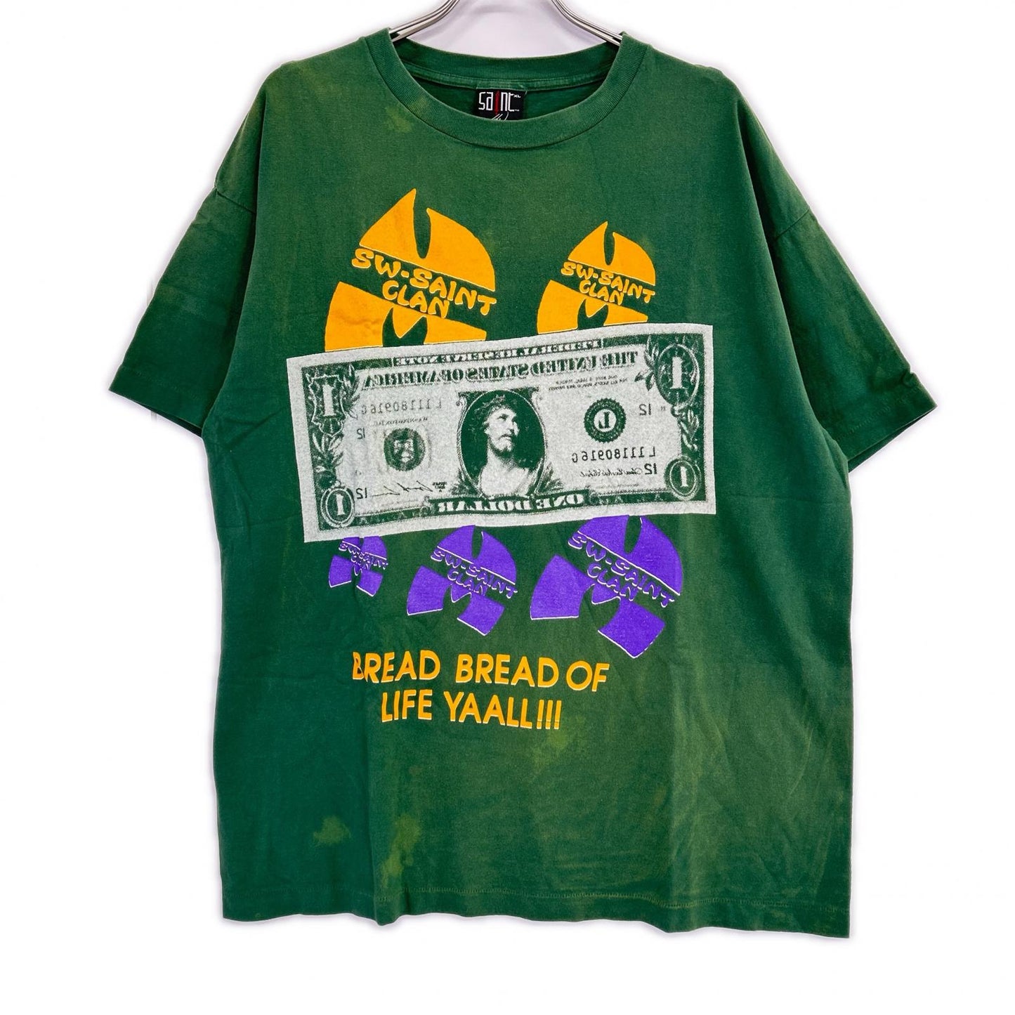 SAINT MICHAEL セントマイケル 24AW SM-YS8-0000-C16 × Sean Wotherspoon グリーン SW SAINT CLAH トップス