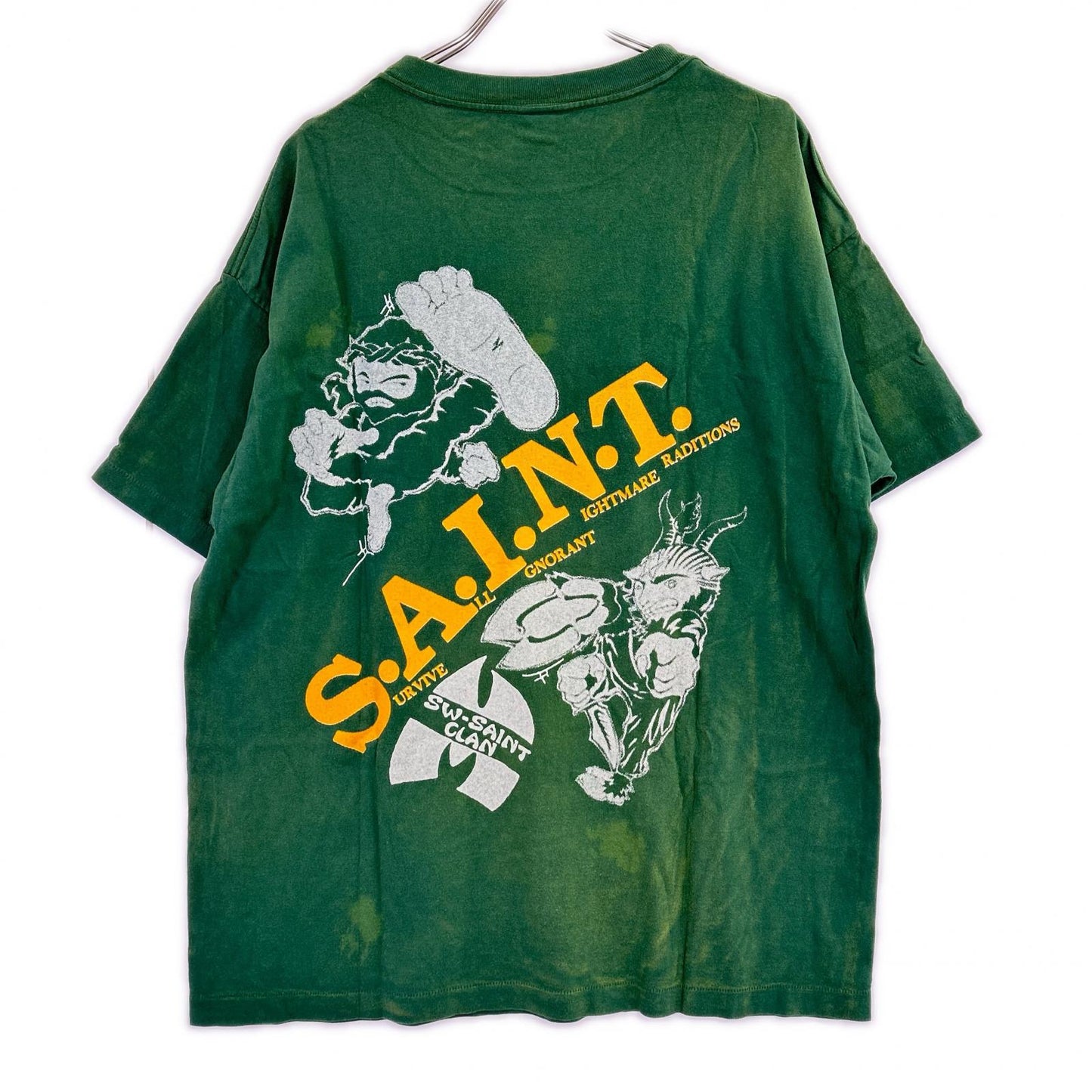 SAINT MICHAEL セントマイケル 24AW SM-YS8-0000-C16 × Sean Wotherspoon グリーン SW SAINT CLAH トップス