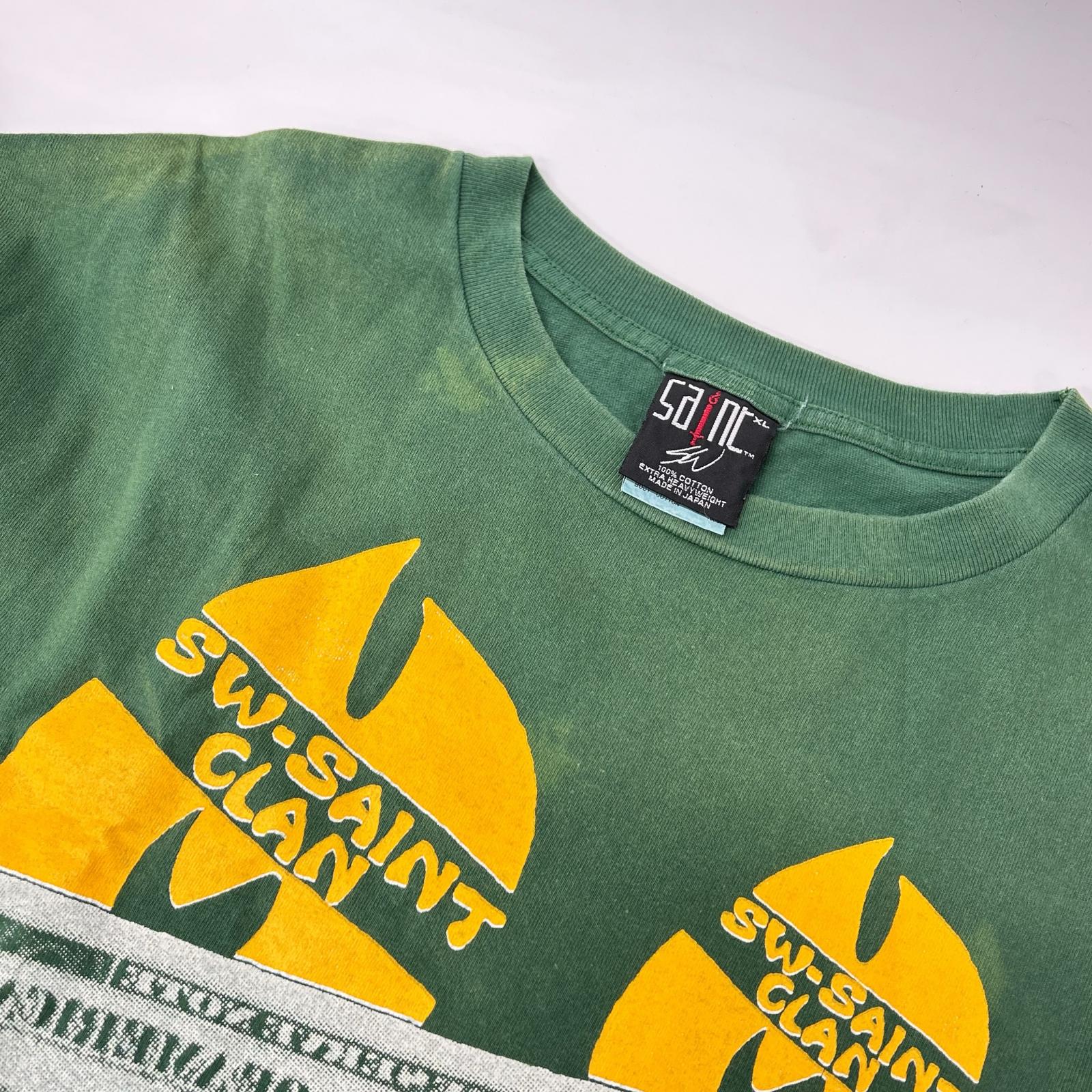 SAINT MICHAEL セントマイケル 24AW SM-YS8-0000-C16 × Sean Wotherspoon グリーン SW SAINT CLAH トップス