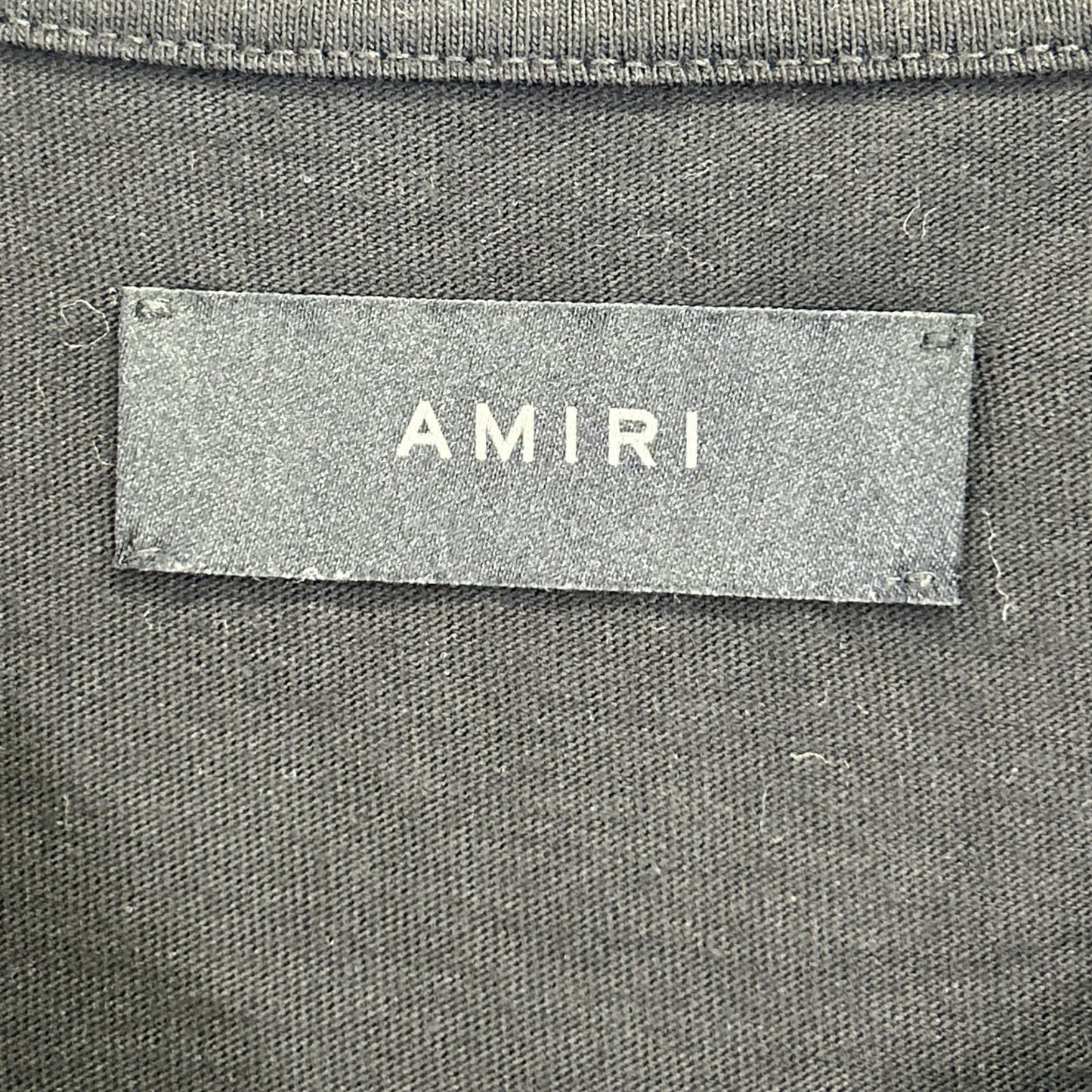 AMIRI アミリ ブラック クリスタルボールロゴ Tシャツ トップス