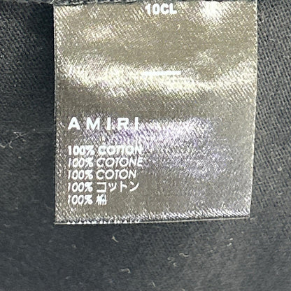 AMIRI アミリ ブラック クリスタルボールロゴ Tシャツ トップス