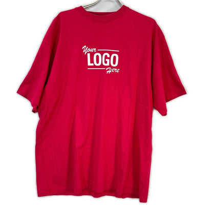 BALENCIAGA バレンシアガ 20年製 レッド LOGO Tシャツ トップス