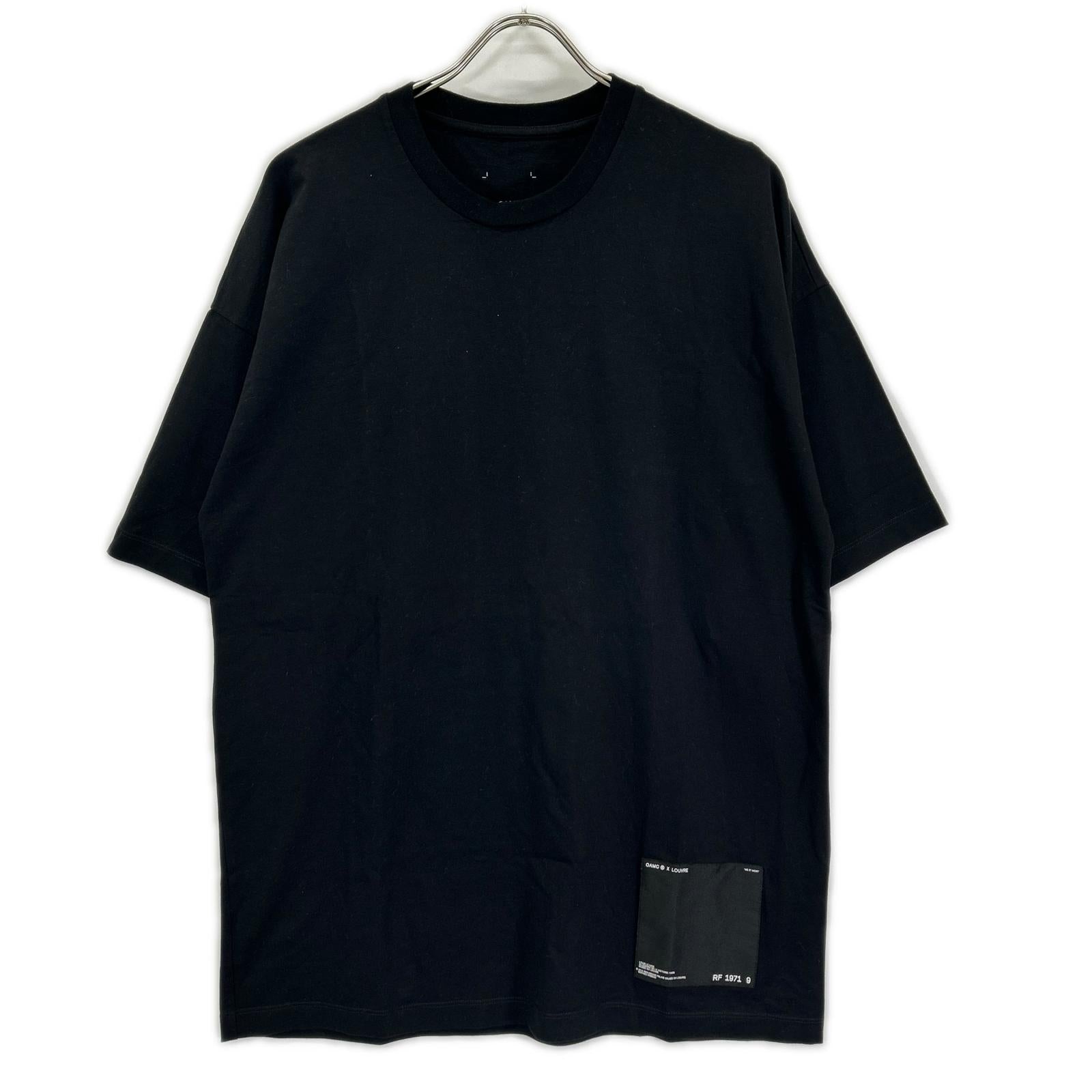 OAMC オーエーエムシー ×ルーブル美術館 22SS ブラック Tシャツ トップス