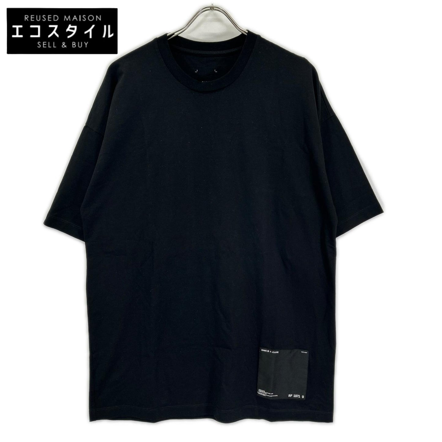 OAMC オーエーエムシー ×ルーブル美術館 22SS ブラック Tシャツ トップス