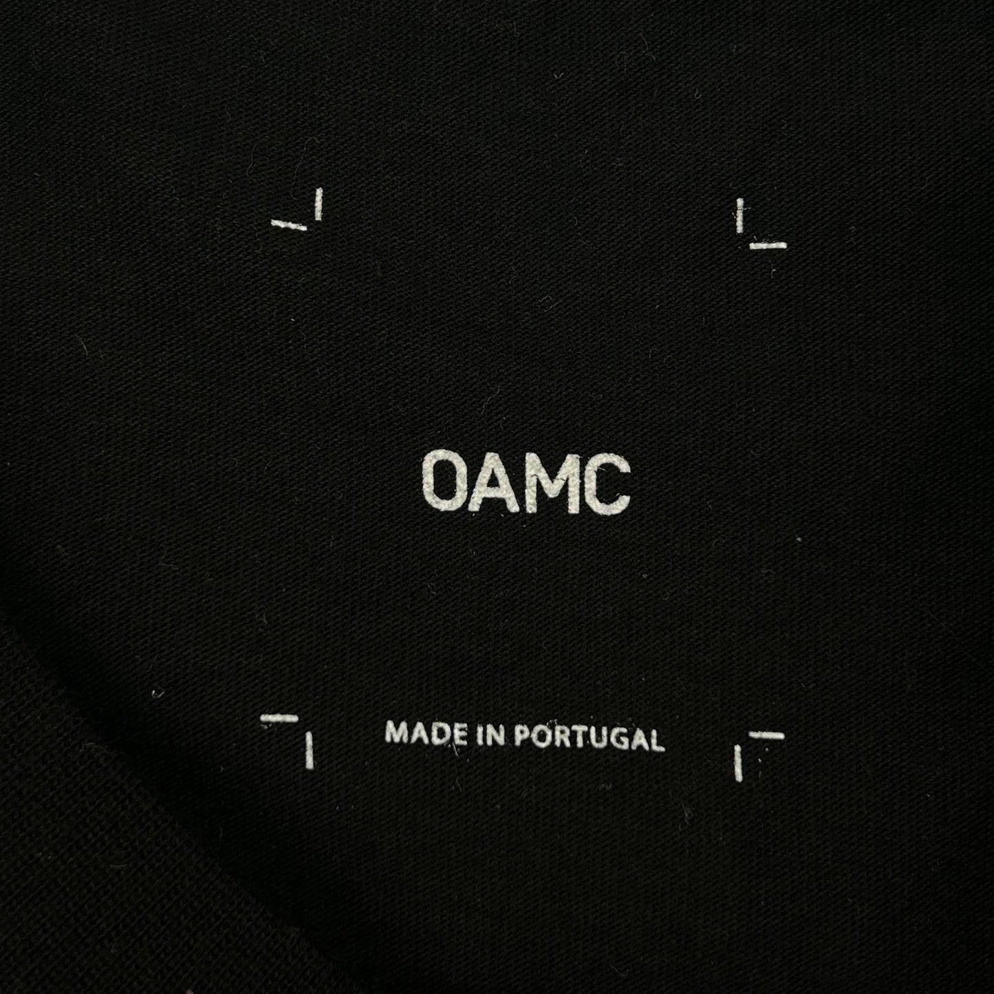OAMC オーエーエムシー ×ルーブル美術館 22SS ブラック Tシャツ トップス