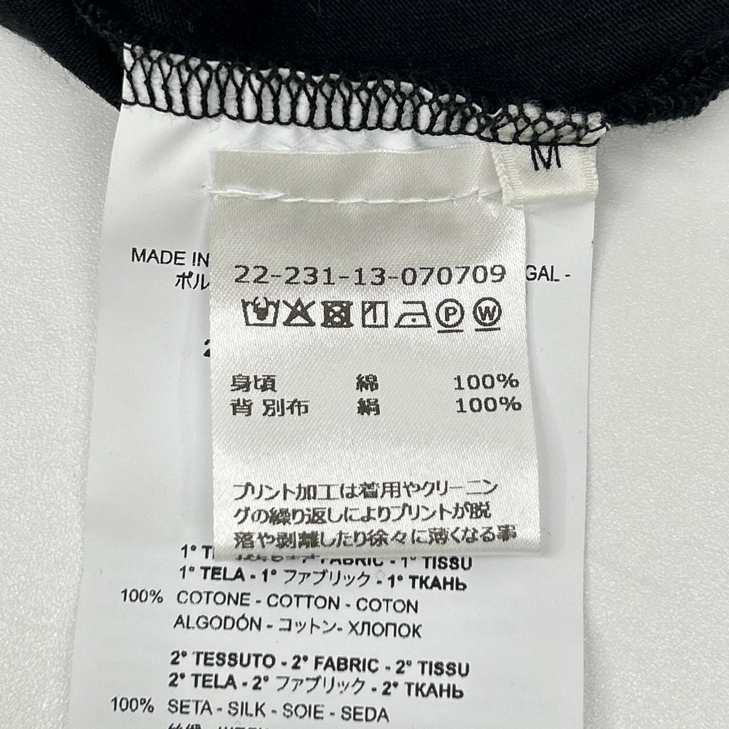 OAMC オーエーエムシー ×ルーブル美術館 22SS ブラック Tシャツ トップス