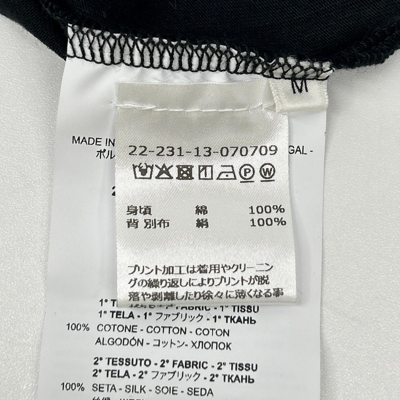 OAMC オーエーエムシー ×ルーブル美術館 22SS ブラック Tシャツ トップス