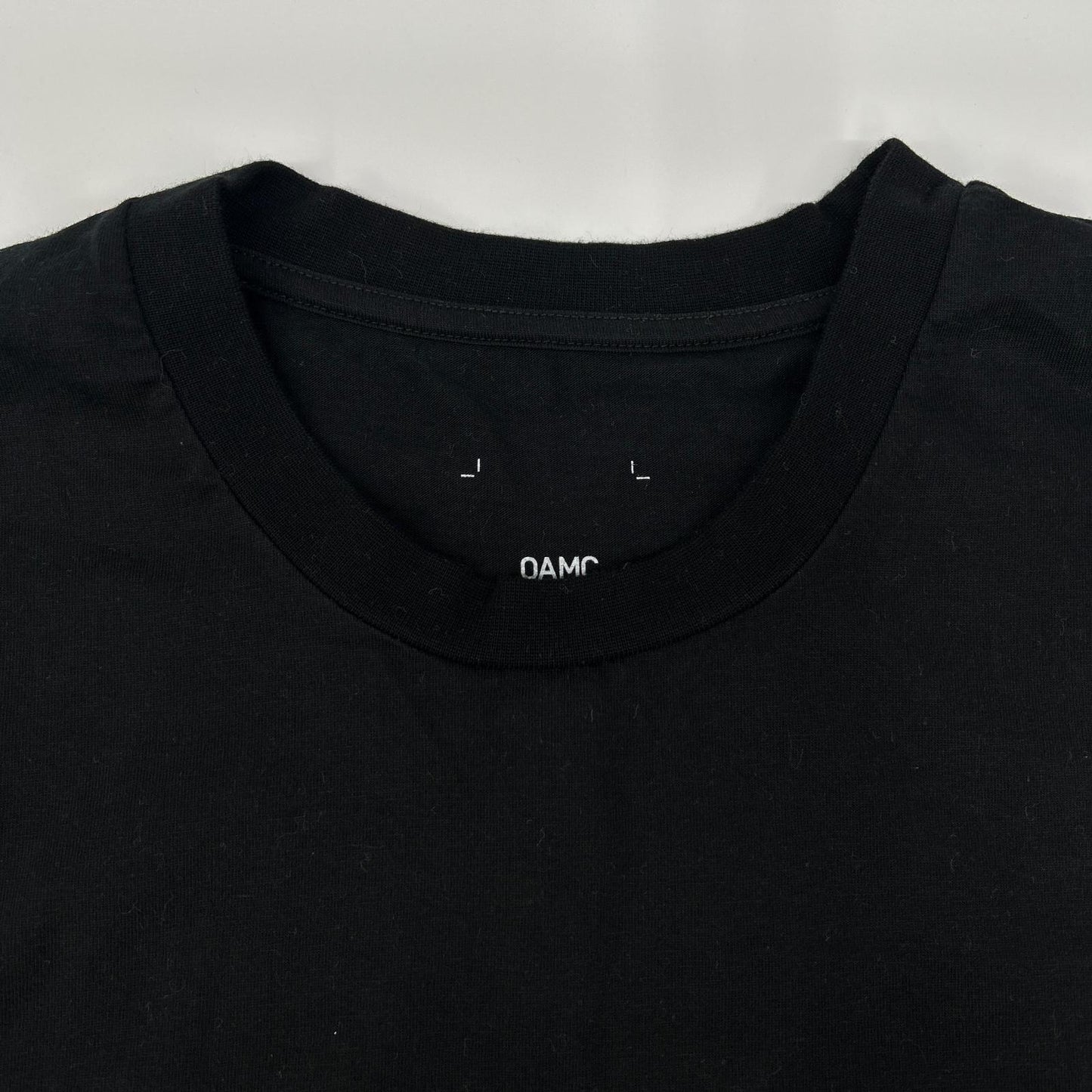 OAMC オーエーエムシー ×ルーブル美術館 22SS ブラック Tシャツ トップス