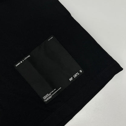 OAMC オーエーエムシー ×ルーブル美術館 22SS ブラック Tシャツ トップス