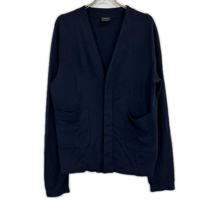 JILSANDER ジルサンダー 700705 ネイビー コットン カーディガン トップス