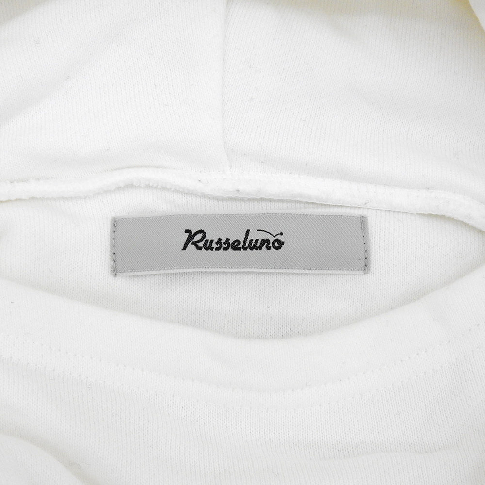 RUSSELUNO ラッセルノ ロゴ パーカー トップス メンズ ホワイト 7 トップス