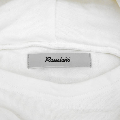 RUSSELUNO ラッセルノ ロゴ パーカー トップス メンズ ホワイト 7 トップス