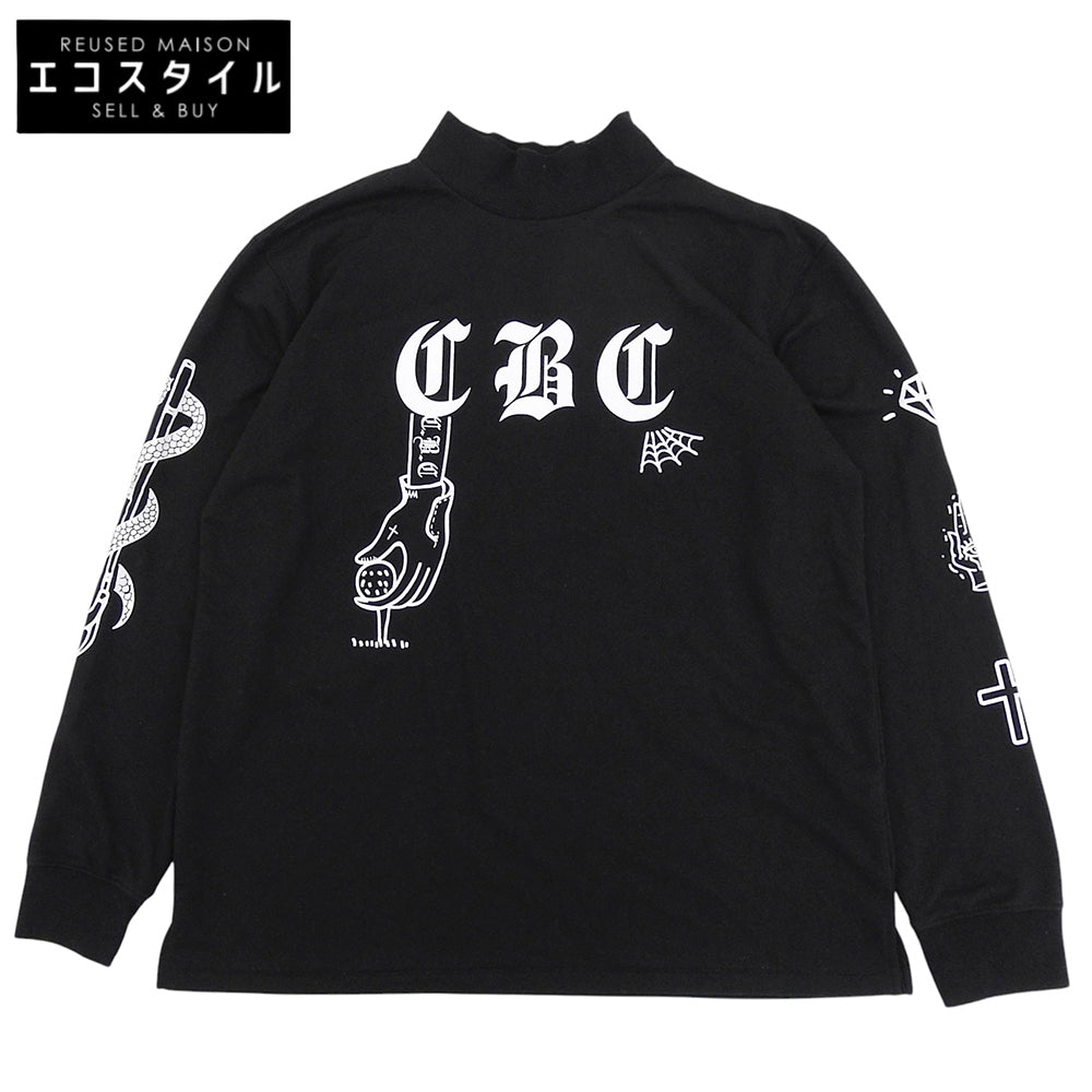 その他ブランド ロングスリーブ カットソー トップス メンズ ブラック 2XL トップス