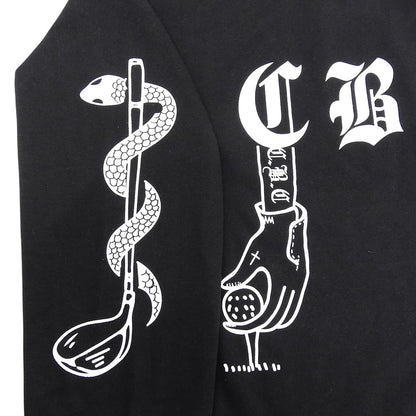 その他ブランド ロングスリーブ カットソー トップス メンズ ブラック 2XL トップス