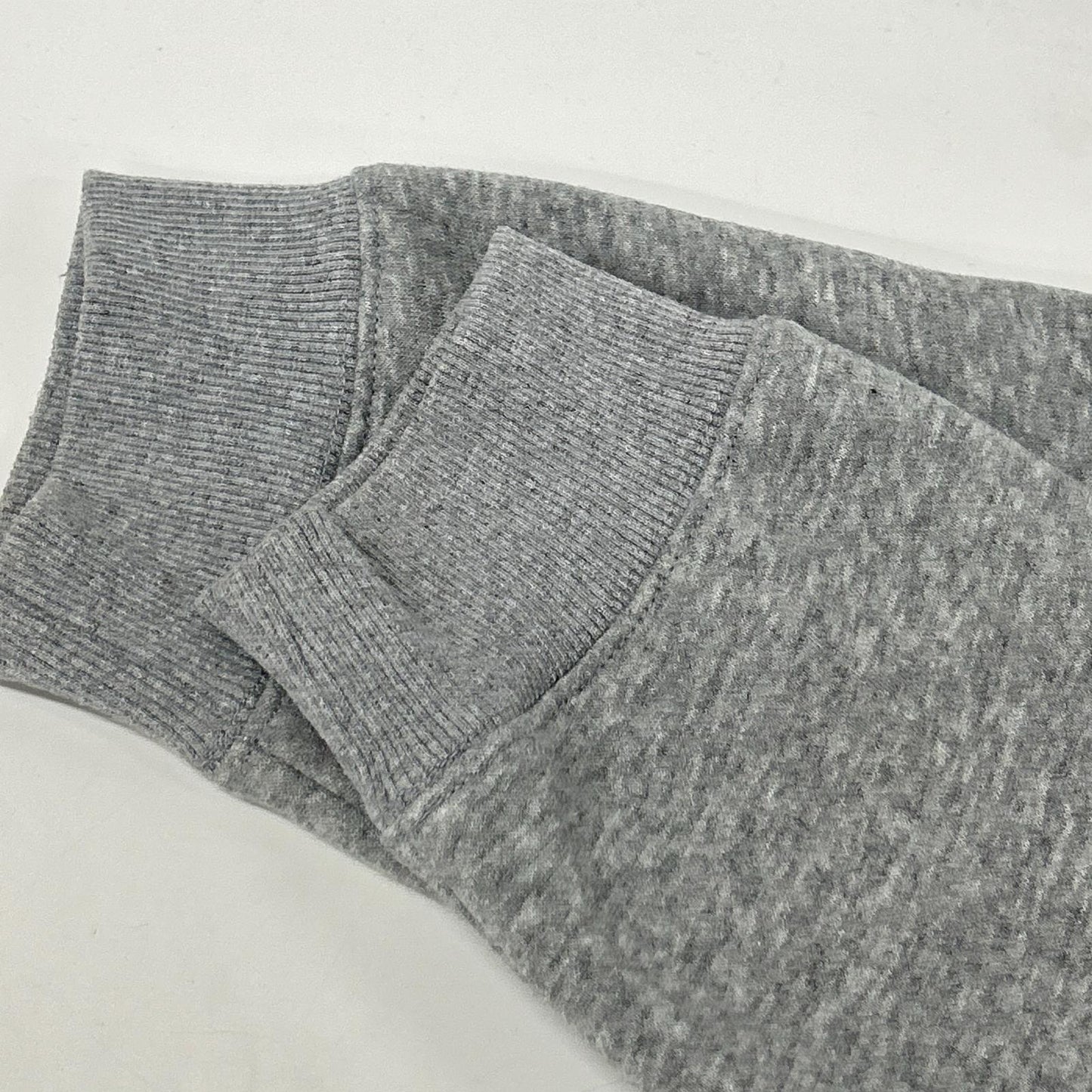 STUD MUFFIN スタッドマフィン グレー コットン パッチ プルパーカー トップス