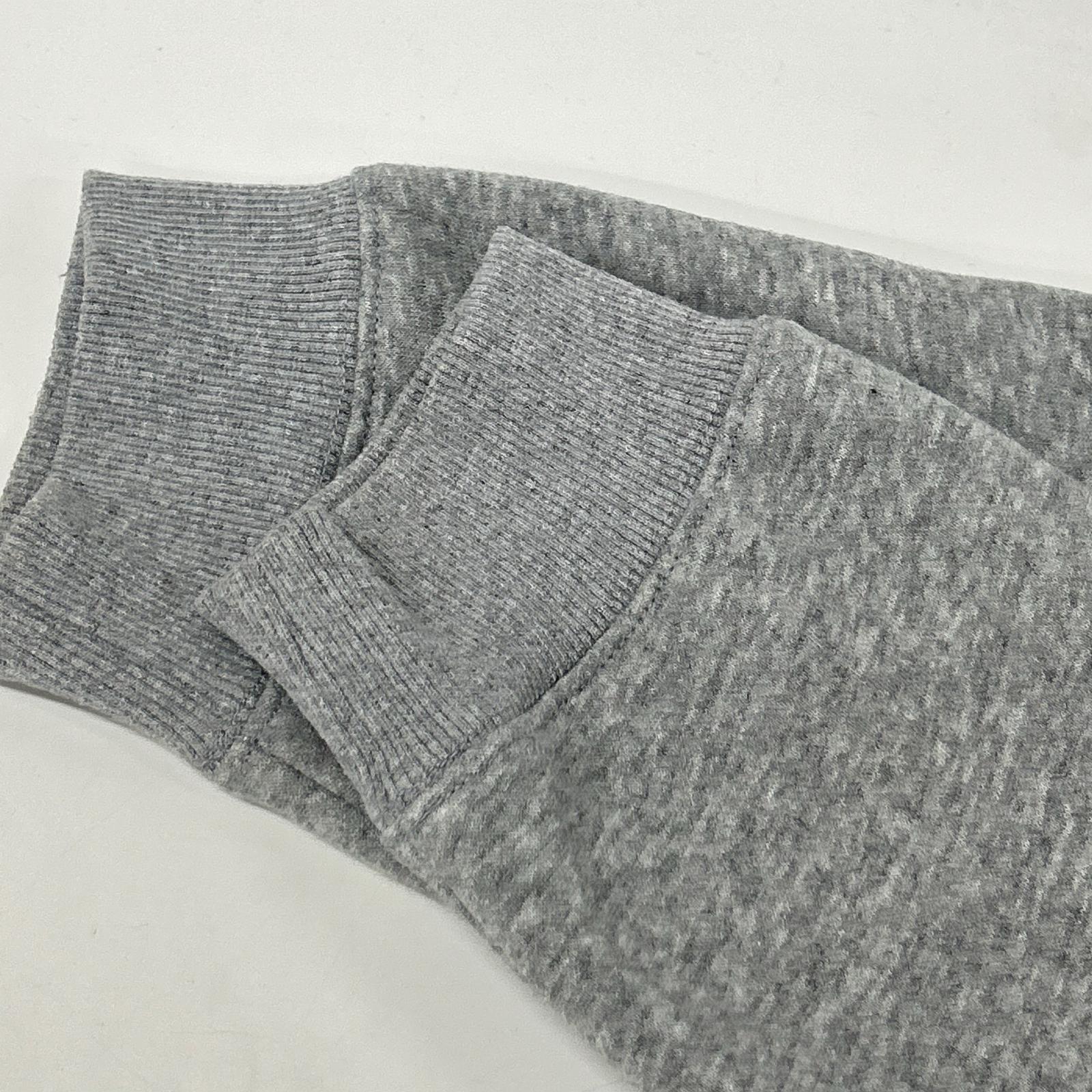 STUD MUFFIN スタッドマフィン グレー コットン パッチ プルパーカー トップス