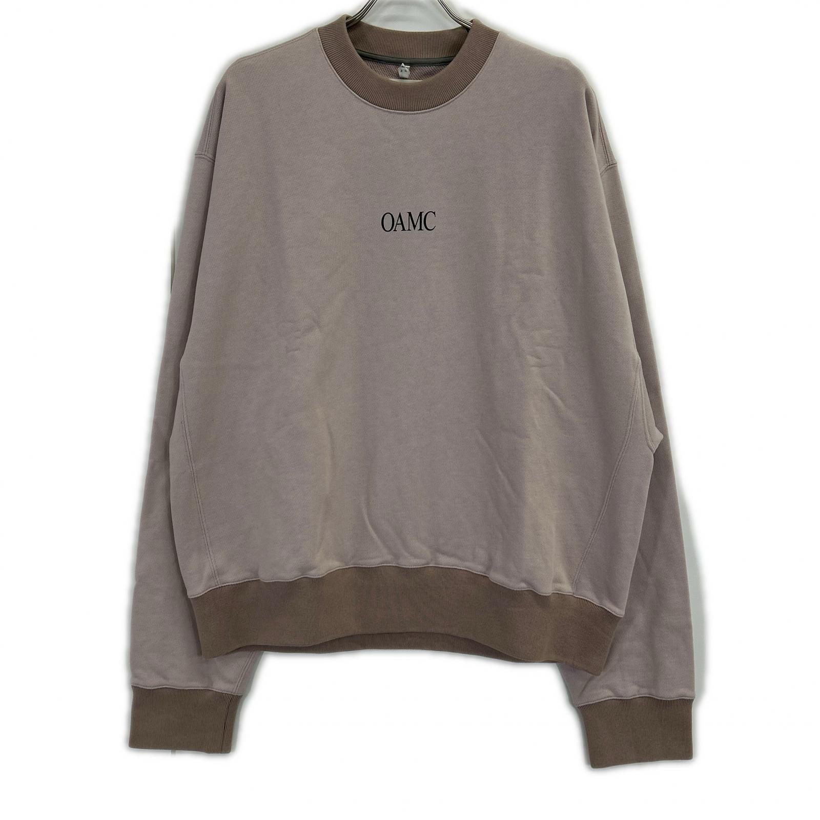OAMC オーエーエムシー ピンク系 バックプリント ロングスリーブ トレーナー トップス
