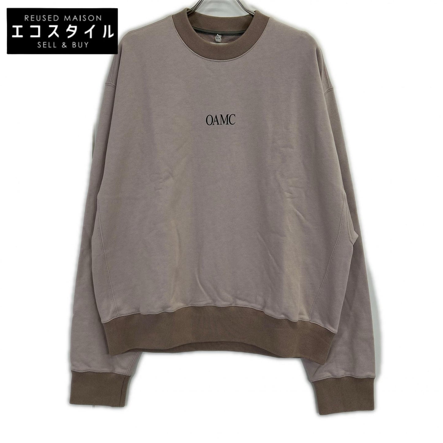 OAMC オーエーエムシー ピンク系 バックプリント ロングスリーブ トレーナー トップス