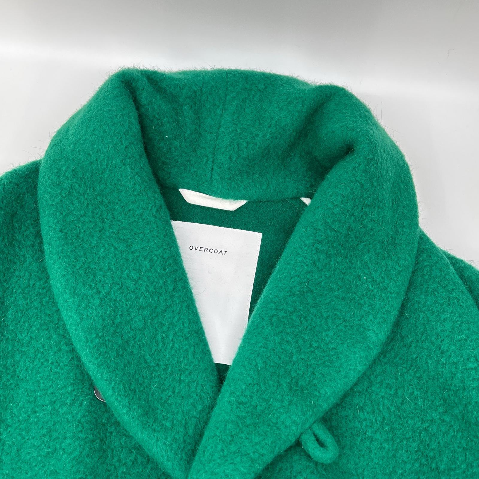 OVERCOAT オーバーコート F21C010SH グリーン ショールカラー コート コート