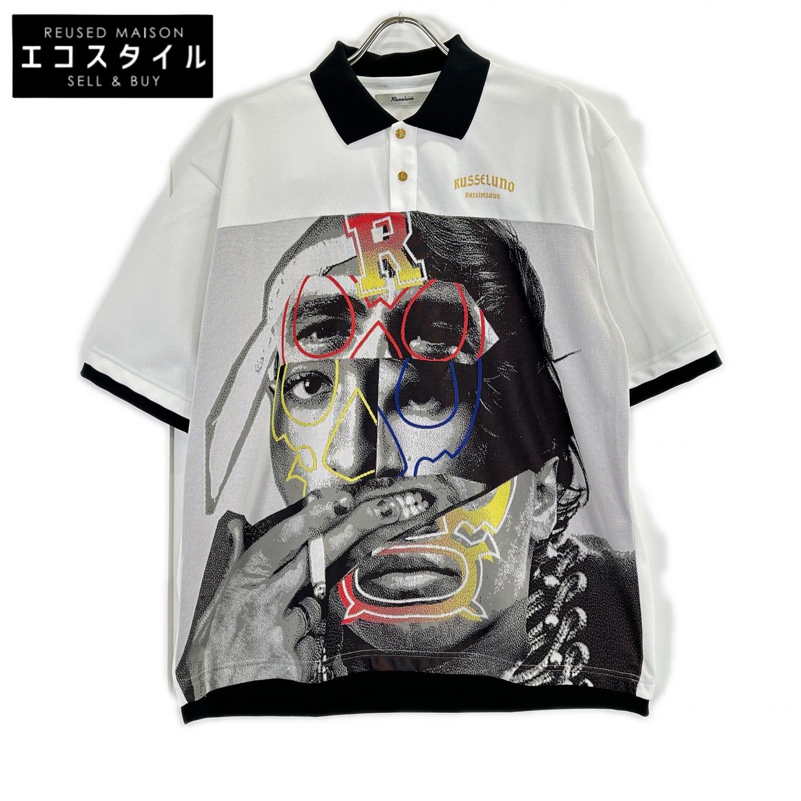 RUSSELUNO ラッセルノ LEGENDS JQ LOODE FIT POLO トップス