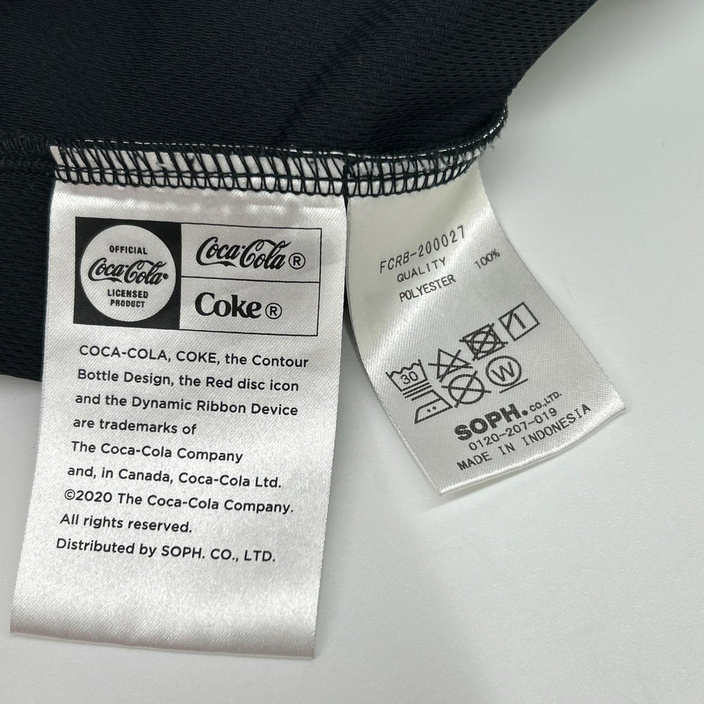 F.C.Real Bristol エフシーリアルブリストル ×コカ・コーラ ブラック ポロシャツ トップス