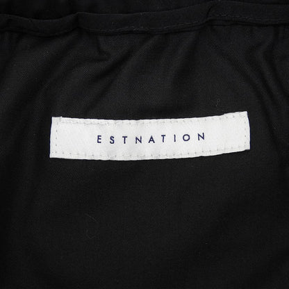 ESTNATION エストネーション ナイロン パンツ ボトムス メンズ ブラック M ボトムス