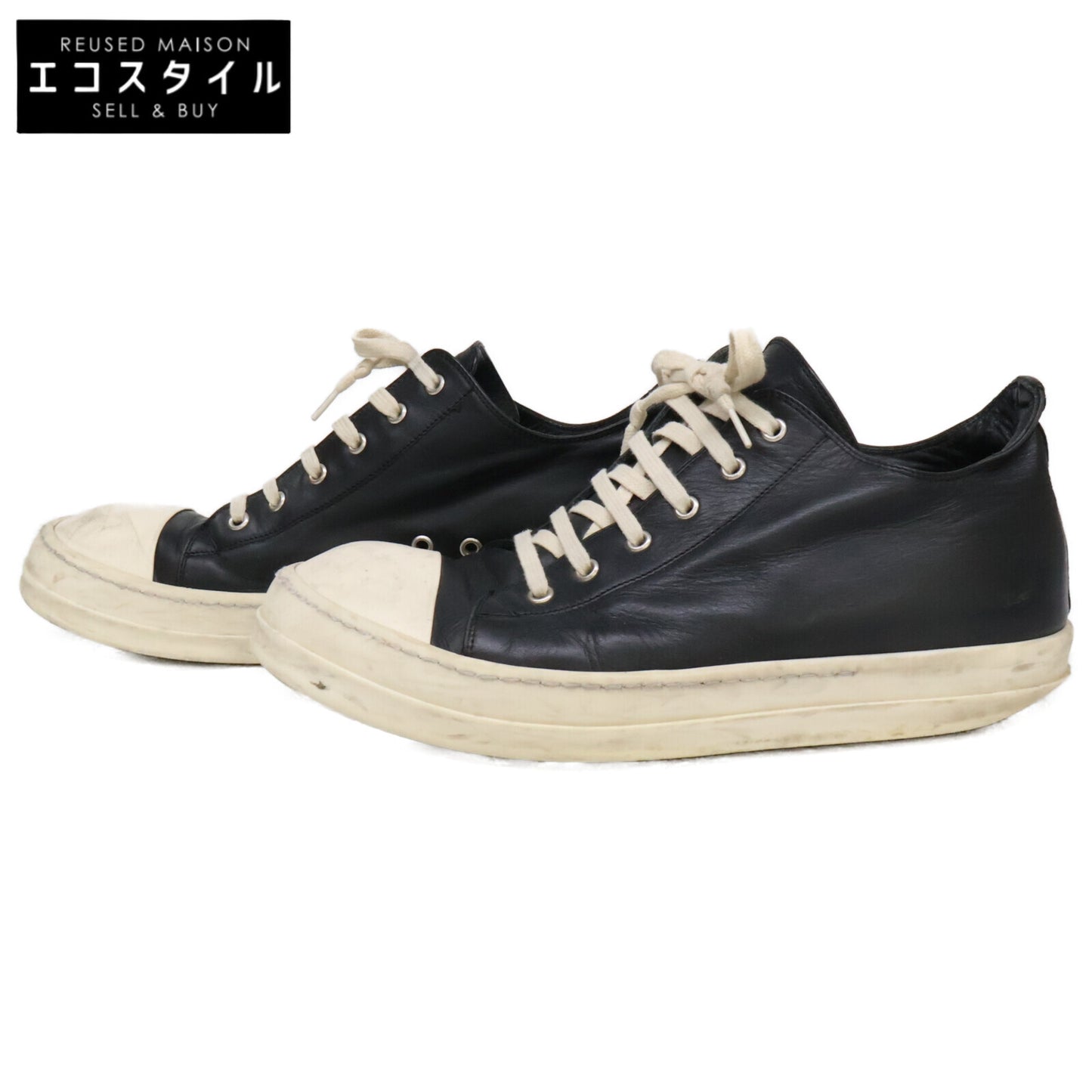 Rick Owens リックオウエンス 25951 ラモーンズ ローカット スニーカー シューズ