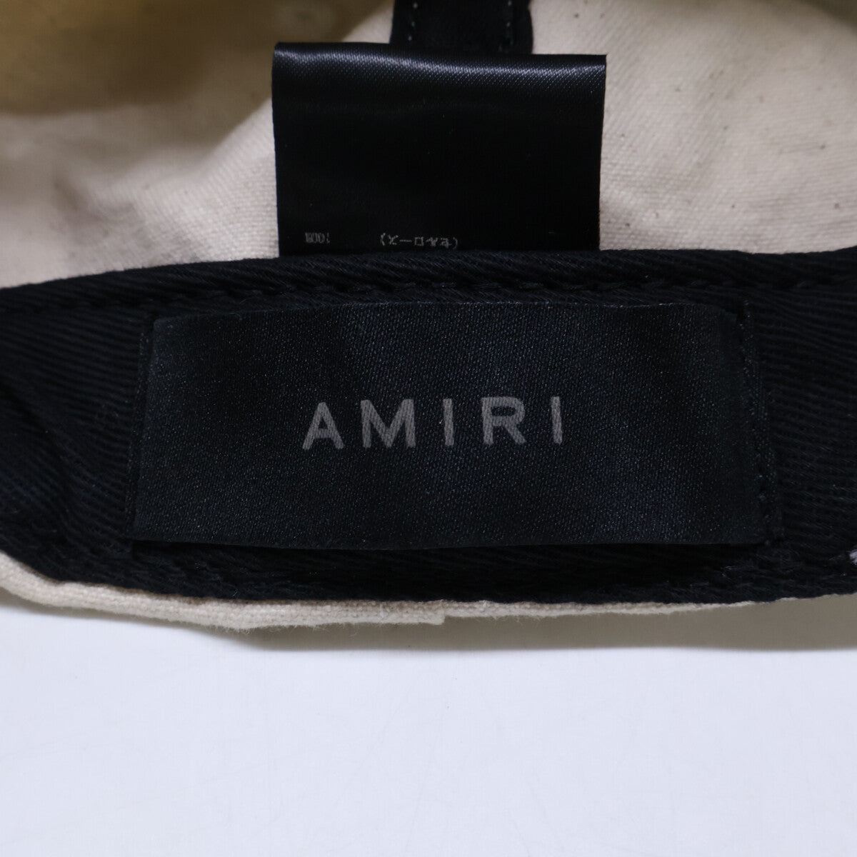 AMIRI アミリ SRPS23MAH002SMRCAN2 ロゴ刺繍 キャップ 帽子