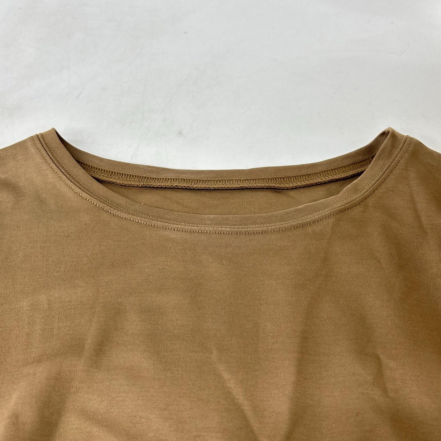 green label relaxing グリーンレーベルリラクシング ベージュ ッセンウエストタックフレンチスリーブワンピース ワンピース
