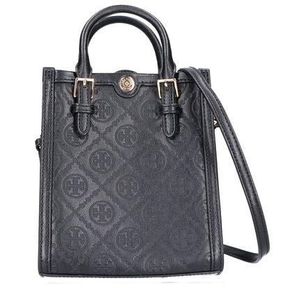 Tory Burch トリーバーチ ラフィアｘレザー チェーンショルダー ハンドバッグ