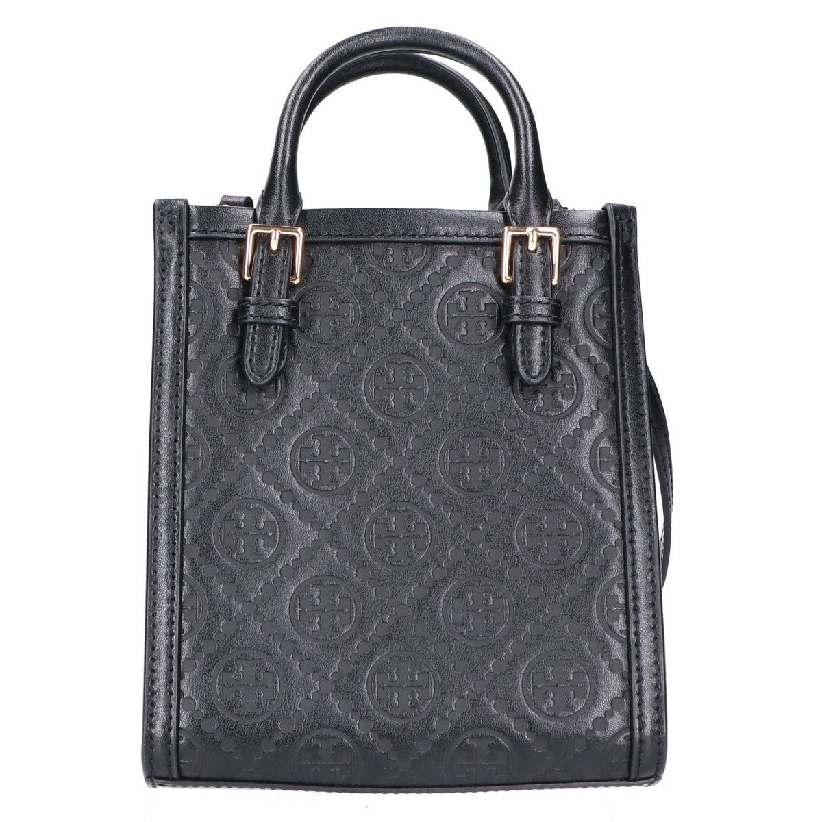 Tory Burch トリーバーチ ラフィアｘレザー チェーンショルダー ハンドバッグ
