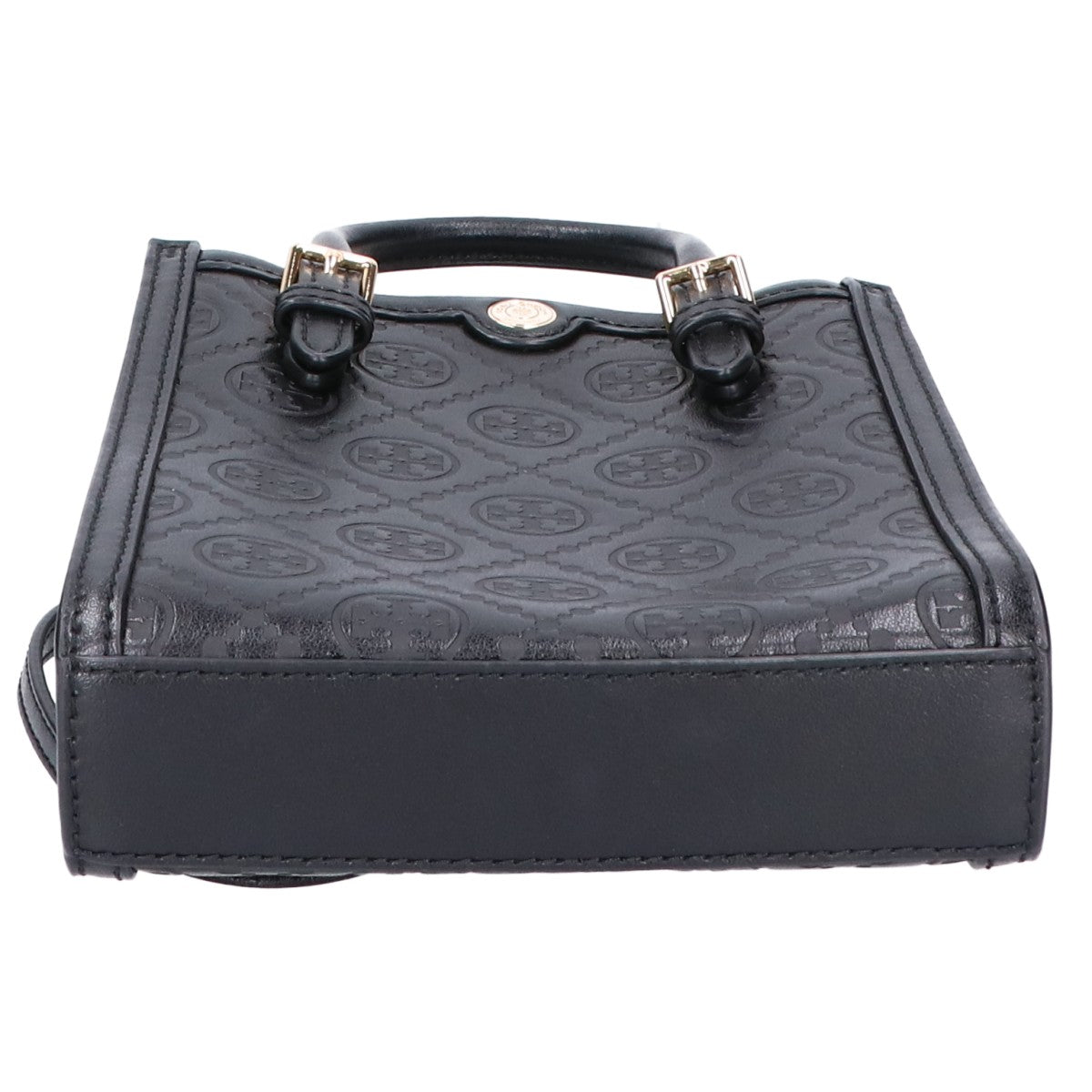 Tory Burch トリーバーチ ラフィアｘレザー チェーンショルダー ハンドバッグ