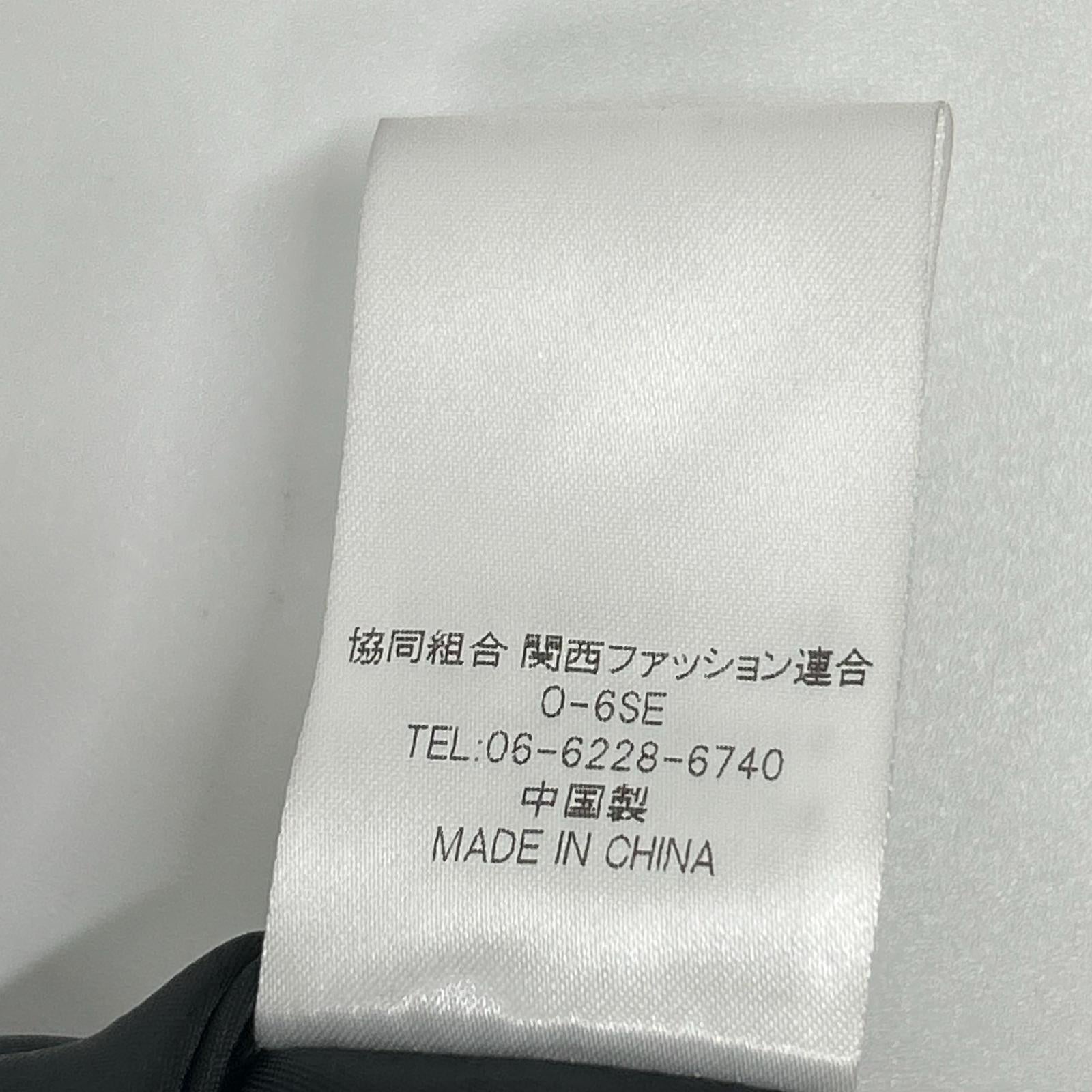 MEN'SBIGI メンズビギ ブラック バラクータ別注 フェイクレザー G9ハリントンジャケット ジャケット