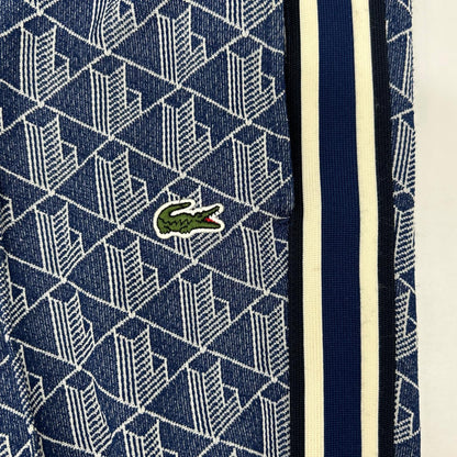 Lacoste ラコステ XH1440 サイドテーピングモノグラムジャカードトラックパンツ ボトムス