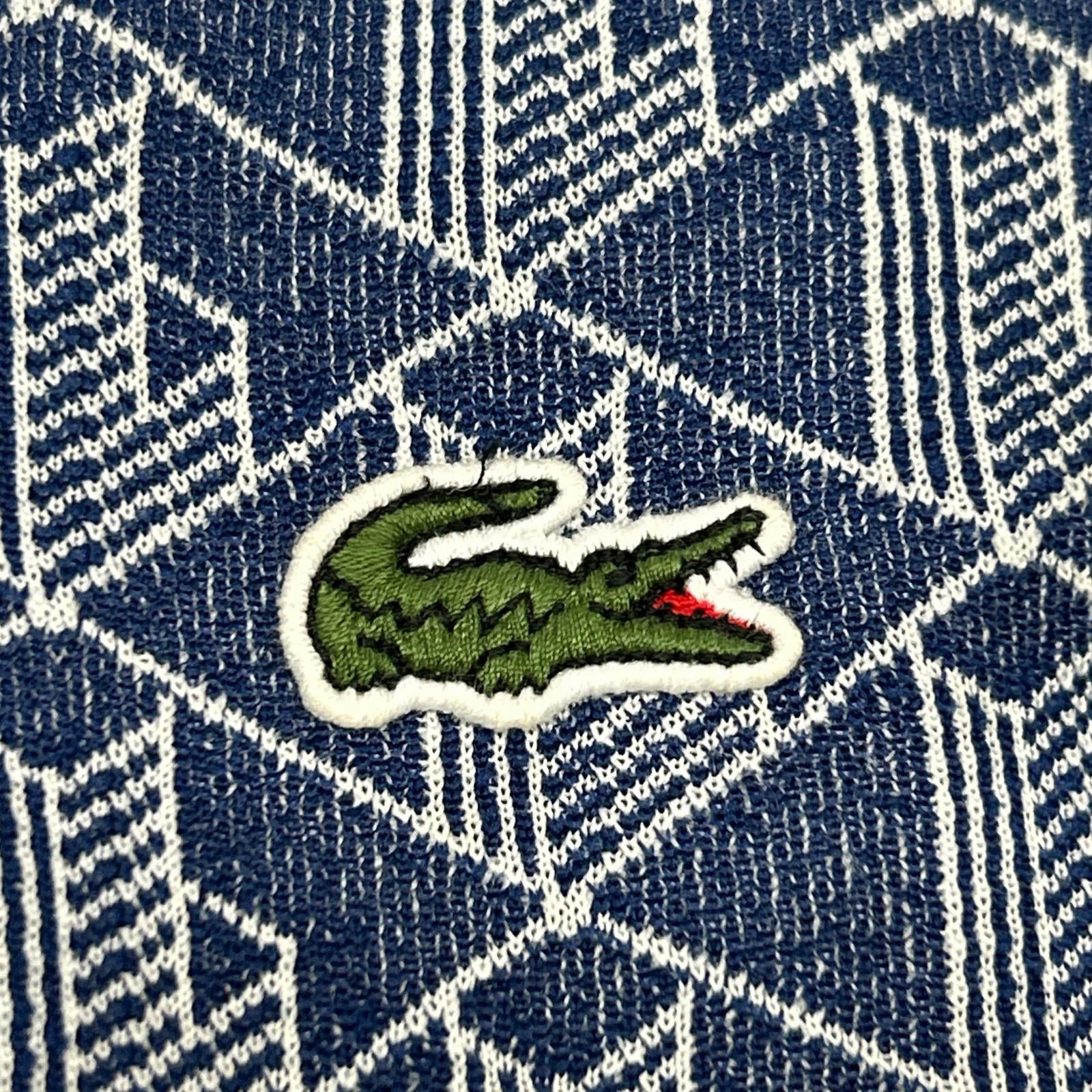Lacoste ラコステ XH1440 サイドテーピングモノグラムジャカードトラックパンツ ボトムス