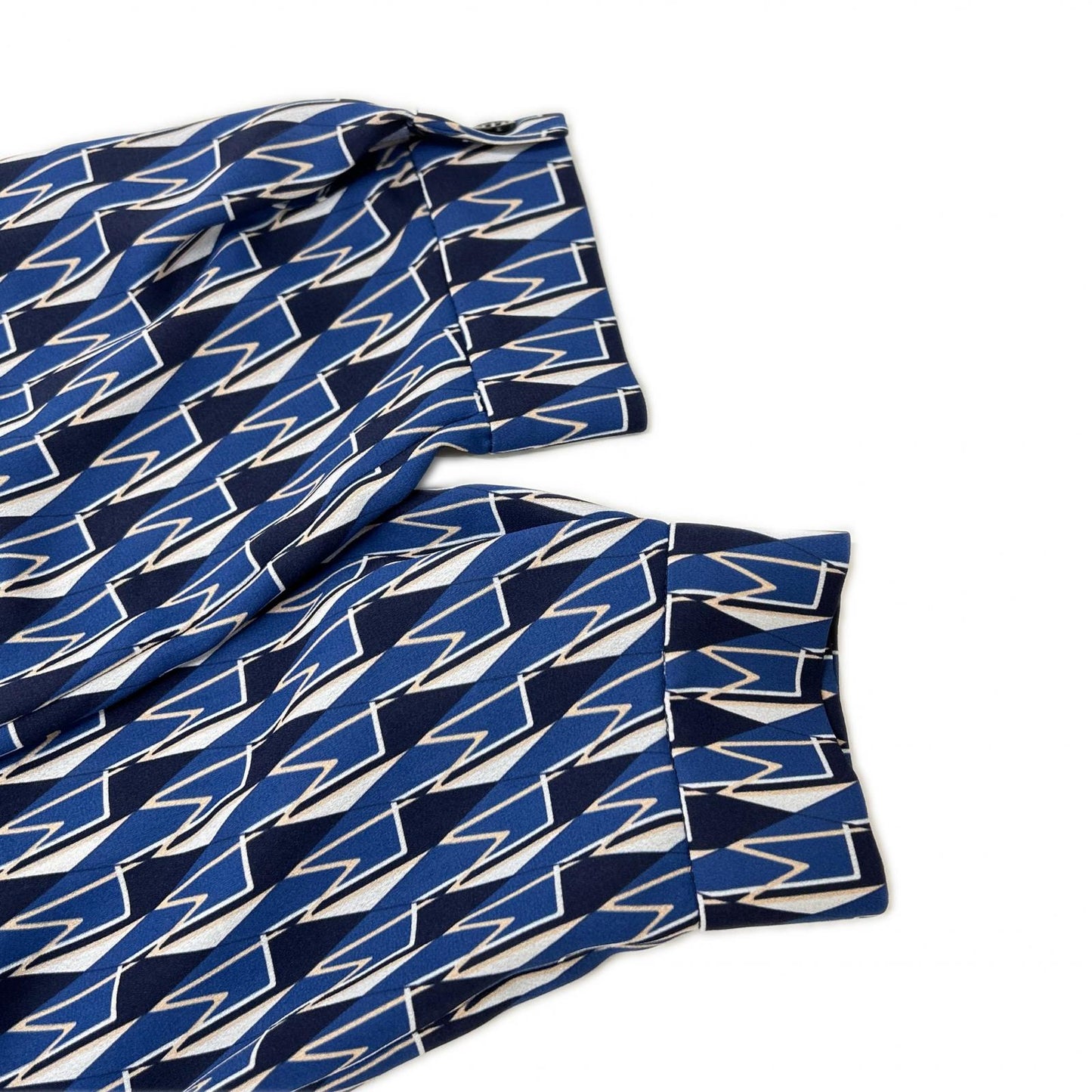 MACKINTOSH マッキントッシュ ネイビー系 Mダイヤモンドシェイプパターンプリントワンピース ワンピース