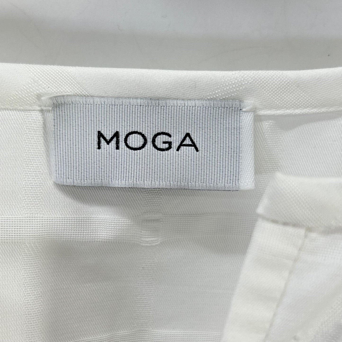 MOGA モガ 【新品】B0262EFB004 リボンテープジャガードブラウス トップス