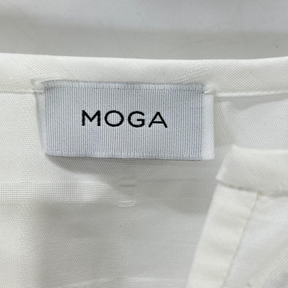 MOGA モガ 【新品】B0262EFB004 リボンテープジャガードブラウス トップス