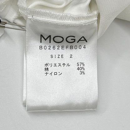 MOGA モガ 【新品】B0262EFB004 リボンテープジャガードブラウス トップス