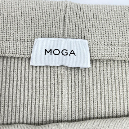 MOGA モガ B0261BKS337 コームドコットンニット スカート