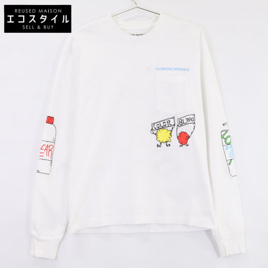 Chrome Hearts x Matty Boy [Domestic Authentic] 2990-304-6061 Retro Cycle L/S Tee Long-Sleeve Cut-and-Sew Top