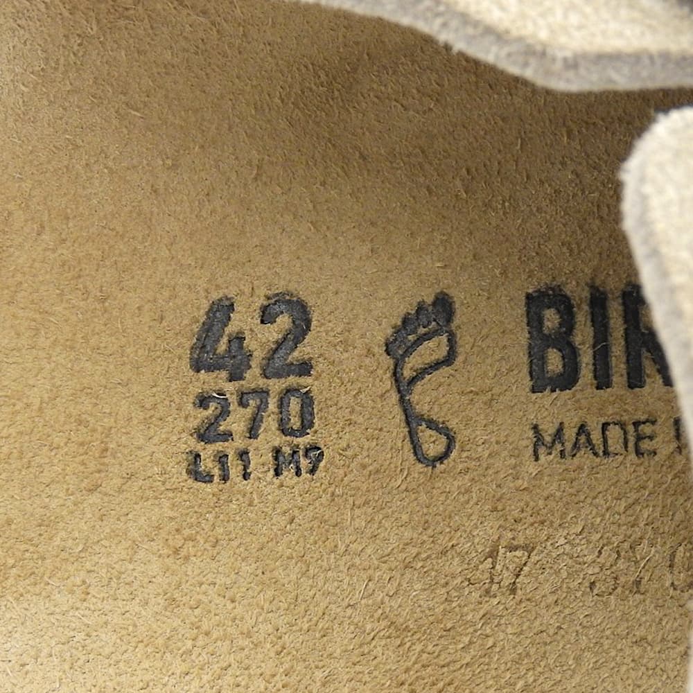 BIRKEN STOCK ビルケンシュトック スエード ボストン サンダル メンズ トープ 42 シューズ