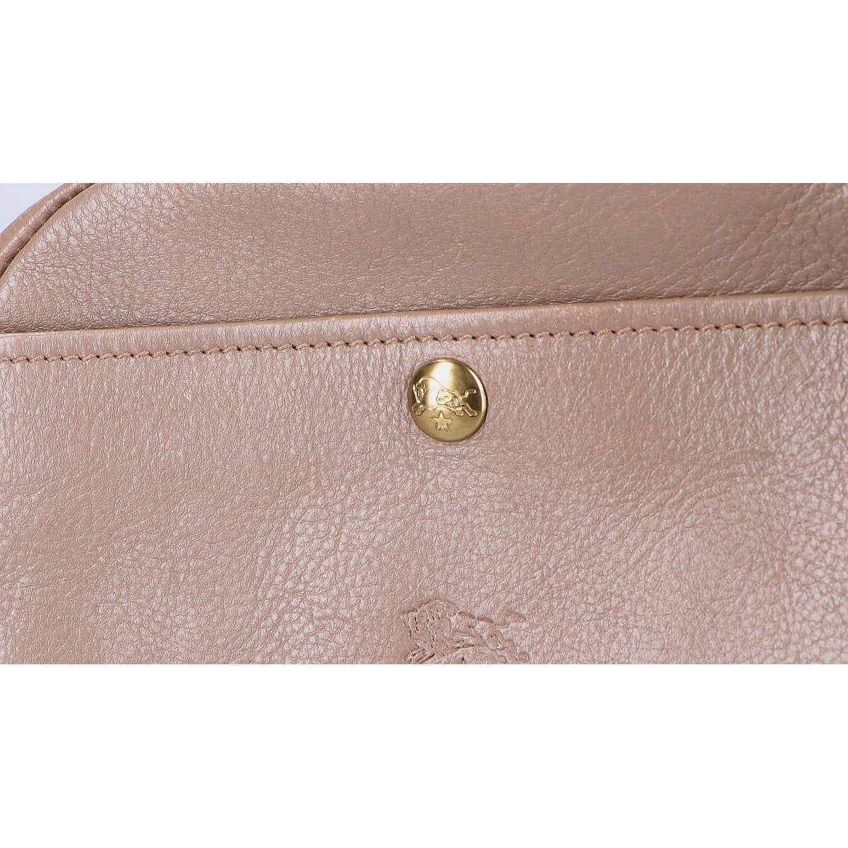 IL BISONTE Il Bisonte 【Excellent condition】Leather mini crossbody bag/shoulder bag