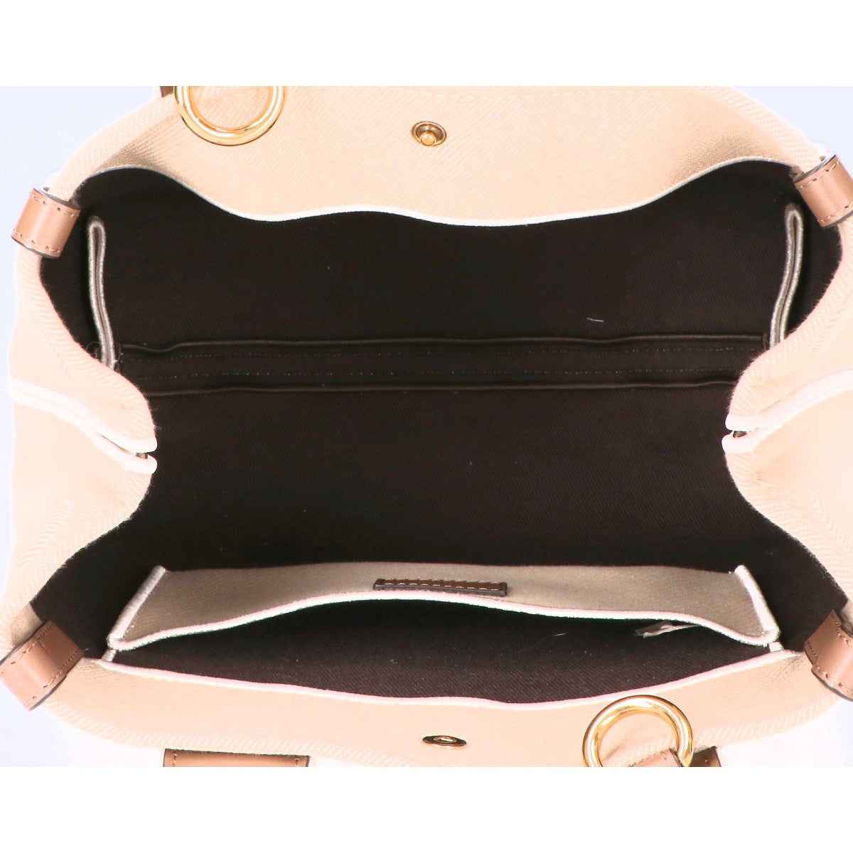 Chloe クロエ 美品 キャンバス Carry スモール 2WAY トートバッグ